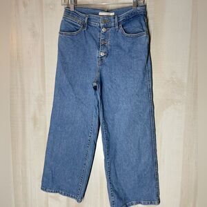 Levi’s Mile High Wide‎ Leg denim jeans, size 28